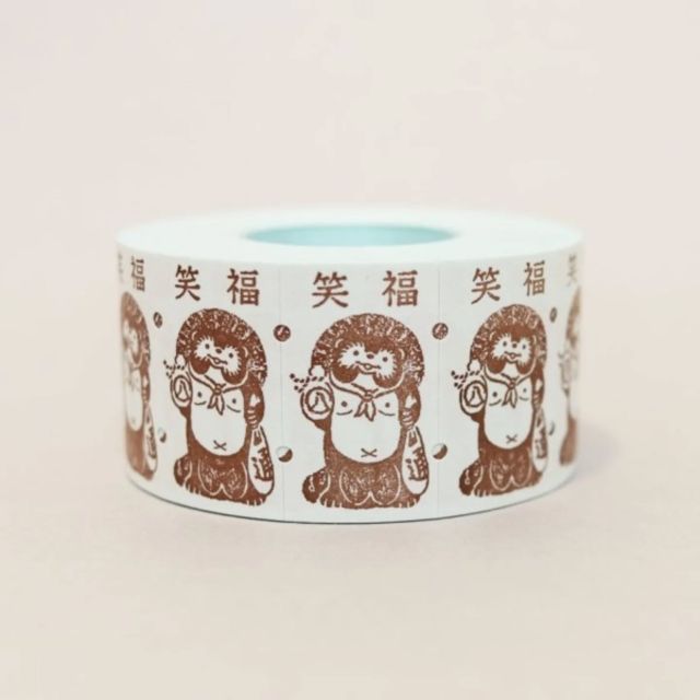 36オリジナル ラベラーロールシール 強粘着 シマシマ 青 | 36 Sublo サブロ